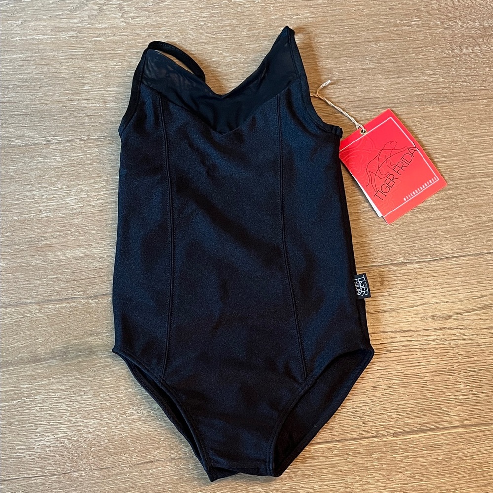 Tiger Friday Black Radiance Leotard